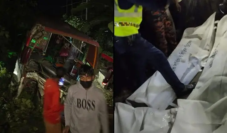 ঢাকা-চট্টগ্রাম মহাসড়কের সীতাকুণ্ডে ভয়াবহ সড়ক দুর্ঘটনা; নিহত ৪