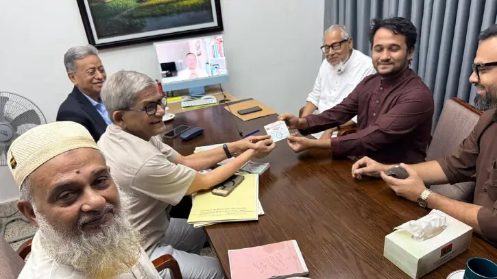 বিএনপিতে যোগ দিলেন শহীদ মুগ্ধের জমজ ভাই স্নিগ্ধ