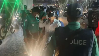 রাজধানীজুড়ে পুলিশের তল্লাশি, নিরাপত্তা জোরদার