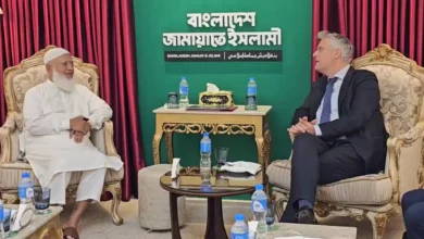 জামায়াত আমিরের সঙ্গে নেদারল্যান্ডস নবনিযুক্ত রাষ্ট্রদূতের বৈঠক