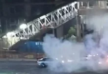 রাজধানীর দুই স্থানে ককটেল বিস্ফোরণ