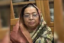 সাবেক মন্ত্রী তোফায়েল আহমেদের স্ত্রী আনোয়ারা আহমেদ আর নেই