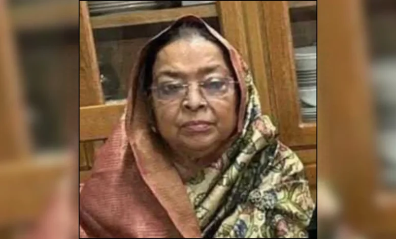 সাবেক মন্ত্রী তোফায়েল আহমেদের স্ত্রী আনোয়ারা আহমেদ আর নেই