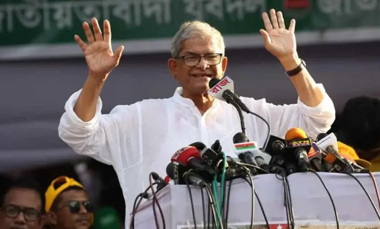 ঠাকুরগাঁও–১ আসন থেকে লড়বেন মির্জা ফখরুল ইসলাম আলমগীর