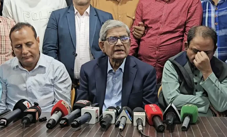 বাউলদের ওপর হামলা উগ্র ধর্মান্ধদের কাজ: মির্জা ফখরুল