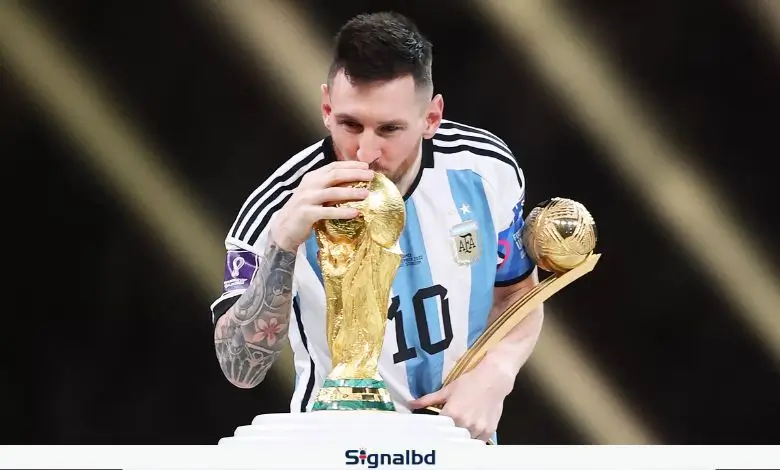 বিশ্বকাপ জেতা খুব কঠিন, ভাগ্য আমাদের পাশে ছিল: মেসি