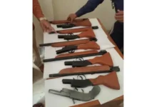 ৯৯৯ নম্বরে ফোন: কবর থেকে মিললো বিপুল আগ্নেয়াস্ত্র