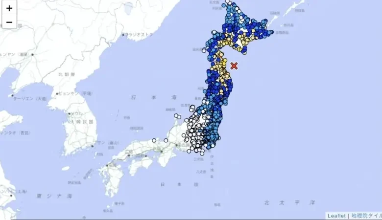 জাপানে ৭.৬ মাত্রার শক্তিশালী ভূমিকম্প, আওমোরি উপকূলে জারি হলো সুনামি সতর্কতা